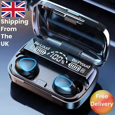 Wireless Bluetooth Earphones TWS Headphones Mini In-Ear Pods For Adults Kids UK • £9.89