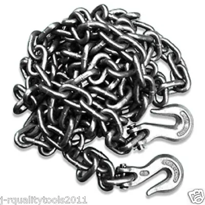 3/8  X 20' Heavy Duty Tow Chain Automotive Truck Towing Log Chain • $59.95