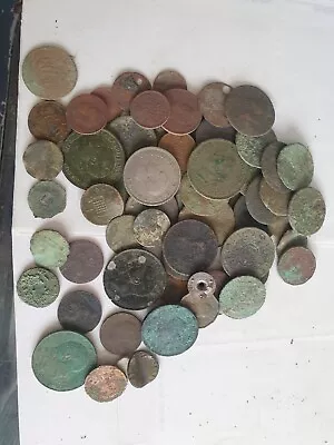 Metal Detecting Finds. Batch 3. 62 Coins • £8