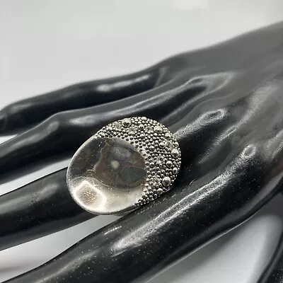 Vintage Michael Dawkins Thailand 925 Sterling Marcasite Ring.Size 9 Grams 15.1 • $14.50