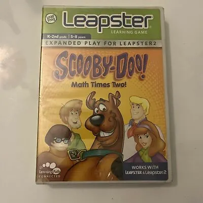 *New Sealed* Scooby-Doo! Math Times Two! Leapster & Leapster 2 • $19.95