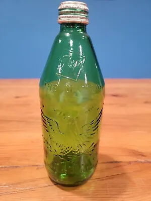 Vintage 1976 Bicentennial 7 UP 16 Oz Glass Bottle - American Eagle • $2.99