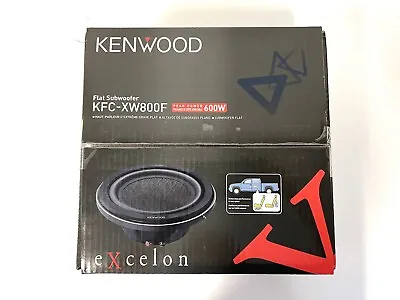 Kenwood EXcelon KFC-XW800F (KFCXW800F) 8  Shallow-Mount 600 Watts Subwoofer NEW • $145