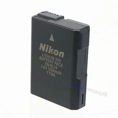 Original Nikon EN-EL14 Battery For D5500 D5600 D5300 D5200 D3300 D3200 P7700 • $29