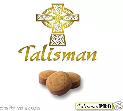 3 X TALISMAN LAMINATED PRO SNOOKER CUE TIPS / POOL CUE TIP SOFT MEDIUM OR HARD • £23.95