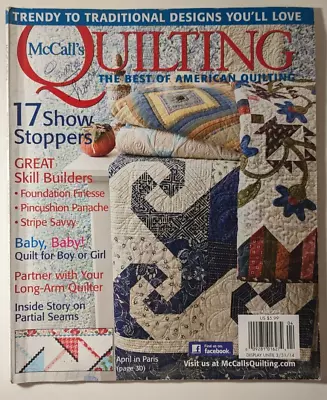 McCalls Quilting The Best Of American Quilting March/April 2014 Vol. 21 No. 2 • $5