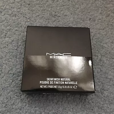 MAC Mineralize Skinfinish Natural Pressed Powder In Light 10g New In Box • £30