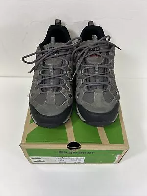 Karrimor Walking Hiking Trainers Summit 00 Women's Charcoal Shoes UK 8 • £14.99