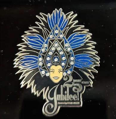 Jubilee! Las Vegas 25 Year Anniversary Showgirl Headdress Pin By Pinville RARE! • $69.99