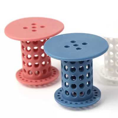£3.69 • Buy Tub Drain TRAP Protector Shower Hair Catcher Bathroom Sink Stopper Rubber Plug