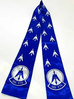 $34.99 • Buy US Air Force 562nd FTS T-34 Pilot Scarf By RAMA WORLD USAF - Excellent Condition