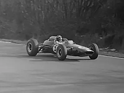 Original Motor Racing Negative. 1965 F1 Race Of Champions Jim Clark Lotus • £7.99