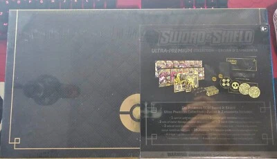 $150 • Buy Pokemon Sword And Shield Ultra Premium Collection Zacian & Zamazenta Sealed Box