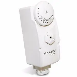 Salus CT100 Cylinder Pipe Mechanical Thermostat For Hot Water Cylinder Control • £11.90