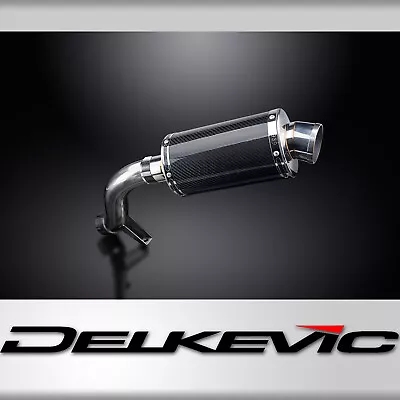 BMW R1200GS 2004-2009 Delkevic Slip On 9  Oval Carbon Exhaust Muffler Kit • $293.99