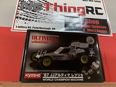 Kyosho 30642 RC 2WD Racing Buggy '87 JJ ULTIMA REPLICA 60th Anniv Limited Kit • $700.73