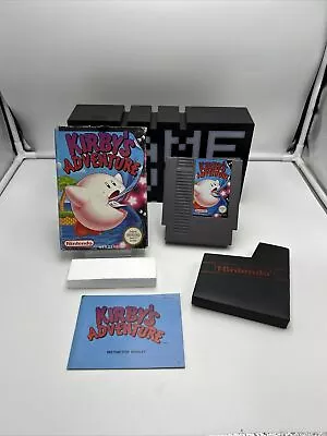 Nintendo Entertainment System Nes Game Kirby’s Adventure Complete Boxed  • $129.99