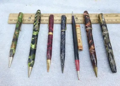 Vintage Lot Of Combination Mechanical Fountain Pens & Pencils Moore Wearever ! • $49.95