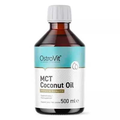 FitCookie OstroVit MCT Oil From Coconut - 500 Ml Neu Top Health Him Her • £15.94