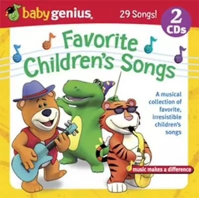 Favorite Childrens Songs - Audio CD By Baby Genius - VERY GOOD • $5.98