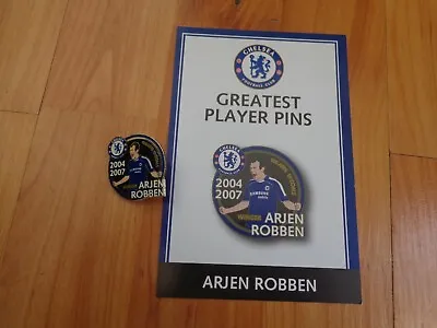 Rare Danbury Mint Chelsea Fc Greatest Players - Arjen Robben Enamel Pin Badge • $64.14