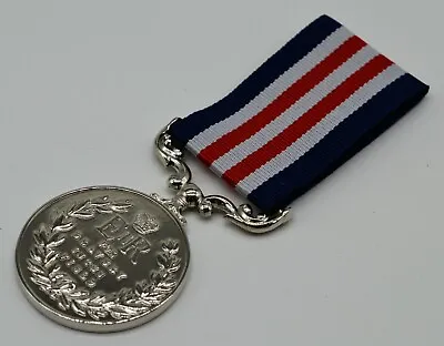 £9.99 • Buy Silver Replica Elizabeth II Military Medal & Ribbon, Bravery In The Field ER-II