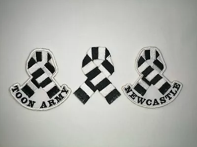 £3.65 • Buy NEWCASTLE -TOON ARMY -  UNION JACK Or SCARF - Iron On / Sew On Patch - FREE POST