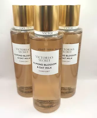 Victoria's Secret Almond Blossom & Oat Milk Body Mist 8.4 Fl Oz (set Of 3) • $69.95