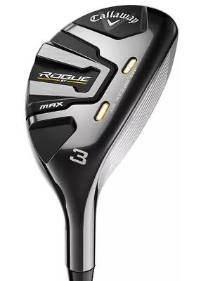 Callaway Rogue ST MAX 3-Hybrid 3H 18* LEFT Hand Tensei AV Blue Stiff NEW #87374 • $324.82