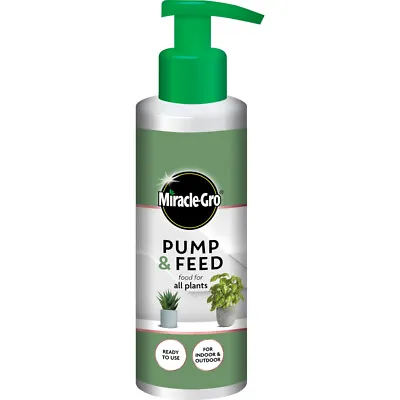 Miracle Gro Grow Pump & Feed Ready To Use Plant Food Indoor Outdoor 200ml • £7.69