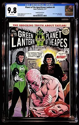 Planet Of The Apes/Green Lantern #4 Green Lantern #85 Cover Homage! CGC 9.8 • $249