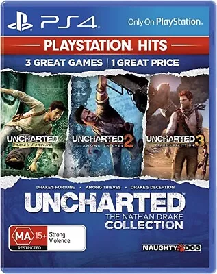 Uncharted: The Nathan Drake Collection PS4 New • $24