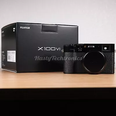 Fujifilm X100VI 40.2 Megapixel Digital Camera Black US - IN HAND SHIPS TODAY! • $2498.96