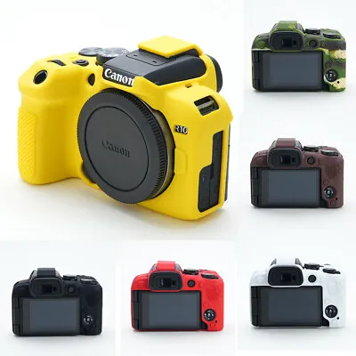 Soft Silicone Armor Skin Case Camera Bag Body Protective Cover For Canon EOS R10 • $9.98