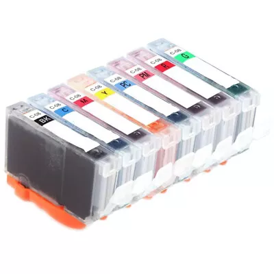 Compatible CLI-8 8-Set CMYKPCPMRG Inks 0620B027 0621B029 For Canon Pro 9000 • £14.71