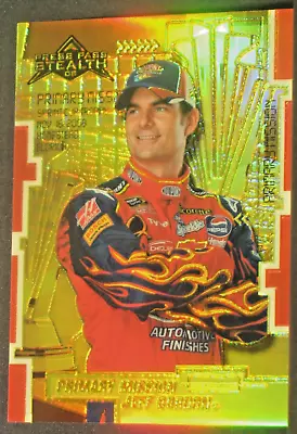 Jeff Gordon 2008 Press Pass Stealth Chrome Exclusives Parallel #84 (15/99) • $15