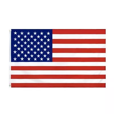 3' X 5' FT USA US U.S. American Flag Polyester Stars Brass Grommets • $6.12