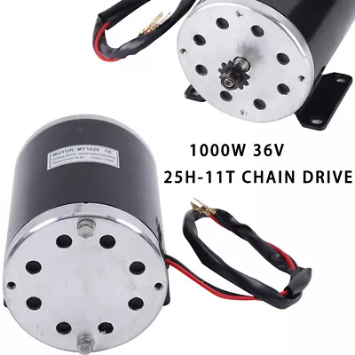 MY1020 1000W 36V Brushed DC Electric Motor For Mini Bike Quad Go-Kart E-Bike DIY • $89