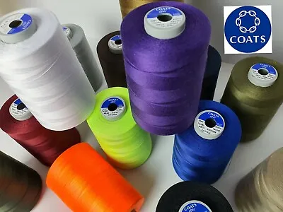 £10.99 • Buy COATS EPIC  SEWING THREAD TKT80 5000m CONE SUPERIOR QUALITY  POLYESTER  CORESPUN