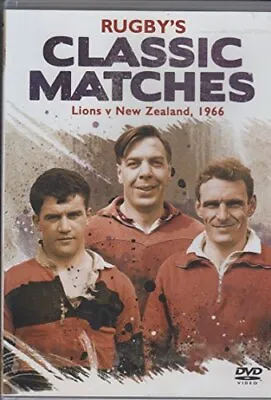 £4.72 • Buy Rugby's Classic Matches Lions V New Zealand 1966 DVD