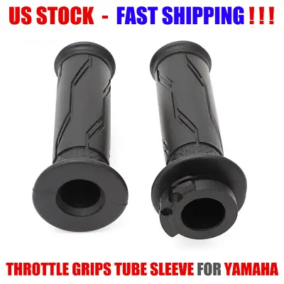 Black Throttle Tube Handle Bar Grip Casing Sleeve For Yamaha YZF R1 R1M R1S R6 • $12.49