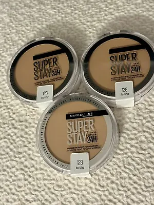 Maybelline Super Stay Up To 24HR Hybrid Powder-Foundation COLOR: 128 • $10.99