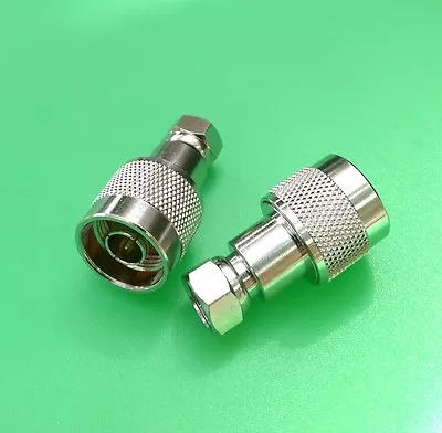 (1 PC) N Male To F Male Connector - USA Seller • $6.99