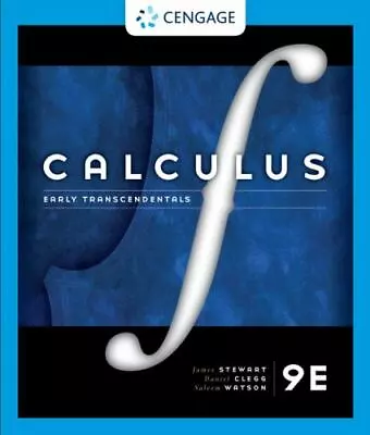 Calculus- Early Transcendentals- 9E- Clegg Stewart Saleem- HB Like New • $70