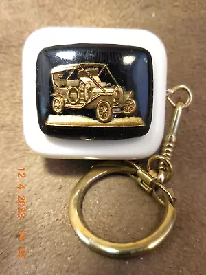 Vintage Fuji Music Box Keychain Antique Car  Beer Barrel Polka  (see Video) • $20