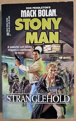 Don Pendleton: MACK BOLAN -STONY MAN #36- Stranglehold. (Executioner) • £5