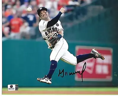 Jose Altuve Houston Astros Autographed 8x10 Photo GA Coa • $34.76