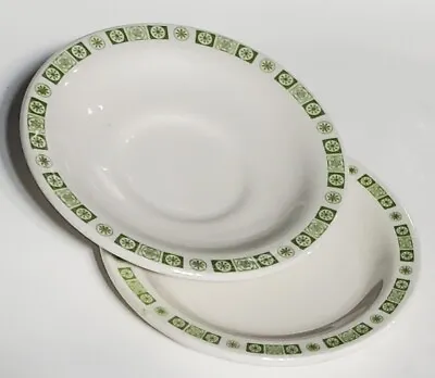 2 Tea Cup Saucer Plate Tea Cup Sauce Plate Vintage China Saucer Plate Ceramic • $15.89