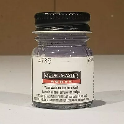 TESTORS MODEL MASTER Acryl Paint #4785 Grauviolett RLM 75 - 1/2 Fl. Oz. • $5.99