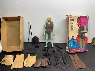 Marx Knights And Viking Series Brave Erik The Viking With Box And Acc • $150